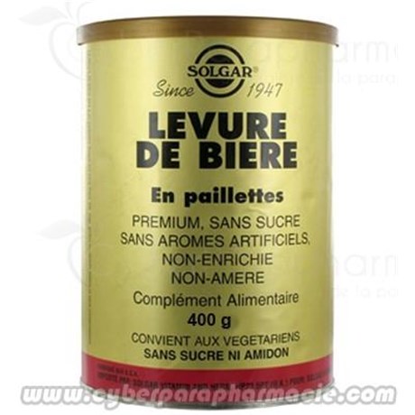 LEVURE DE BIERE EN PAILLETTES 400 gr