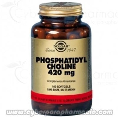 PHOSPHATIDYLCHOLINE 420 mg 100 Softgels