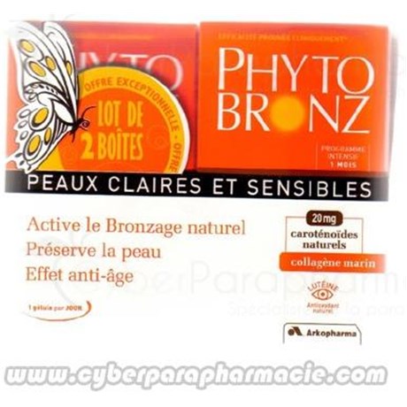 PHYTOBRONZ Peaux claires et sensibles NON DISPO