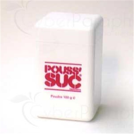 POUSS'SUC, Edulcorant de table à l'aspartame, poudre. ref. 636635099 - bt 100 g