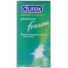 PLEASURE FRISSON 6 Préservatifs perlés et nervurés effet f