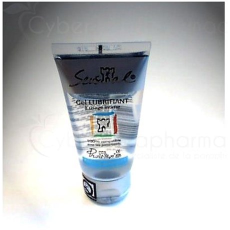 SENSITAL, Gel lubrifiant hydrosoluble pour usage intime, naturel. - tube 50 ml