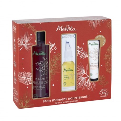 COFFRET ARGAN MON MOMENT NOURRISSANT 700G L'ARGAN BIO MELVITA