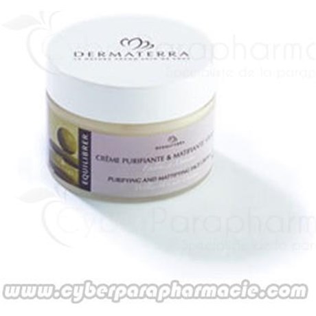 CREME PURIFIANTE MATIFIANTE VISAGE Peaux mixtes 50 ml
