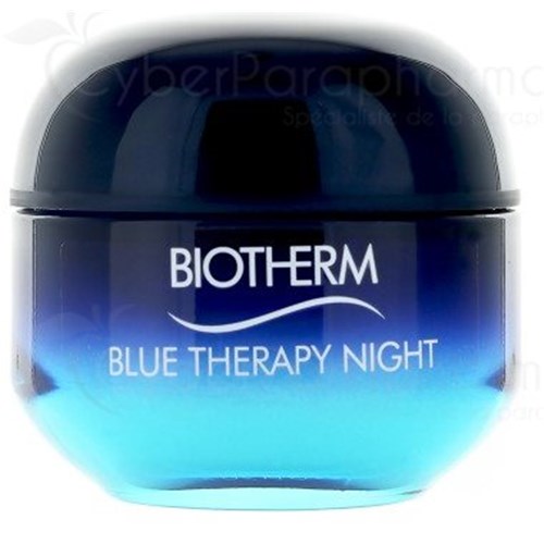 BLUE THERAPY NIGHT CREAM, anti-aging night, 50ml