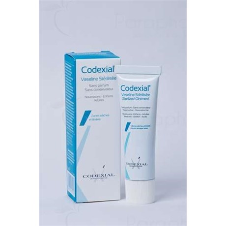 CODEXIAL STERILIZED Vaseline, Vaseline sterilized. - 20 ml tube