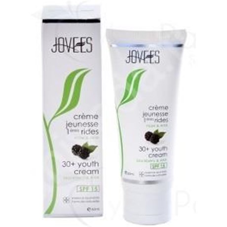 CRÈME JEUNESSE 1ÈRES RIDES 30+ mûre et AHA spf 15 60ml