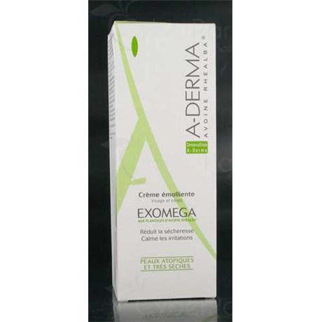 EXOMEGA ADERMA CREAM EMOLLIENTE, emollient cream with oat seedlings Rhéalba. - Fl 400 ml