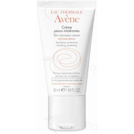 SKIN CREAM AVÈNE INTOLERANT RICH, rich protective cream. - 50 ml tube