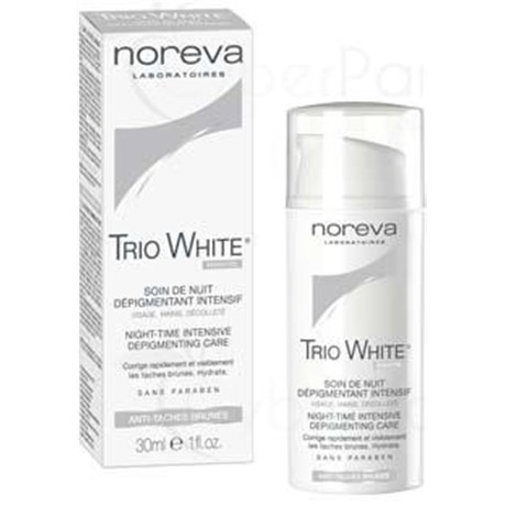 TRIO WHITE RÉDUCTOL NIGHT CARE Intensive depigmenting, Night Care Intensive depigmenting brown stain. - 30 ml tube