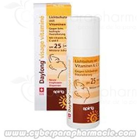 DAYLONG VISAGE VITAMINE Crème solaire anti-âge FPS 25