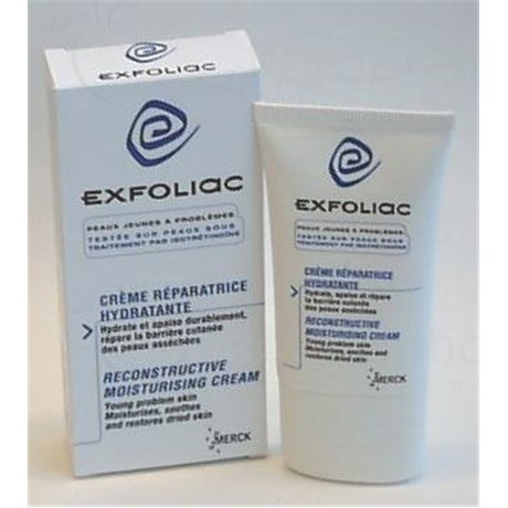 EXFOLIAC CRÈME RÉPARATRICE HYDRATANTE, Crème réparatrice et hydratante. - tube 40 ml