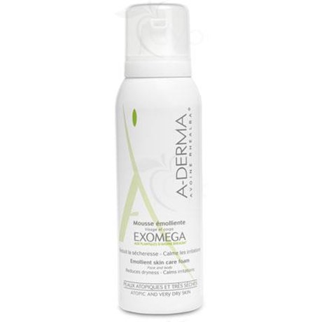 EXOMEGA ADERMA MOUSSE EMOLLIENTE, Mousse émolliente aux plantules d'avoine Rhéalba. - spray 125 ml