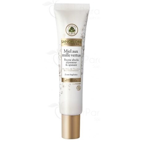 MIEL AUX MILLE VERTUS BAUME ABSOLU régénérant au miel de tilleul 40ml