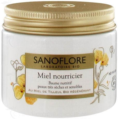 MIEL NOURRICIER BAUME NUTRITIF régénérant au miel de tilleul 60ml