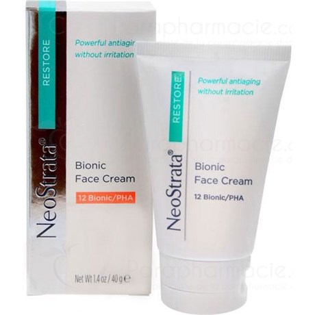 NEOSTRATA 12 PHA BIONIC CREME, Crème antivieillissement à 12 % de gluconolactone et d'acide lactobionique tube 40 ml