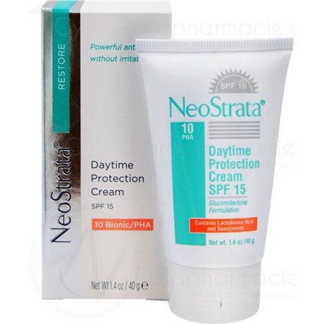 NEOSTRATA AHA 10 CRÈME SPF 15, Crème ultralissante à 10 % d'acide glycolique. - tube 40 ml