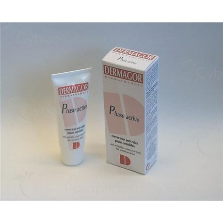PHASE ACTIVE DERMAGOR, Soin correcteur antiride. - tube 40 ml