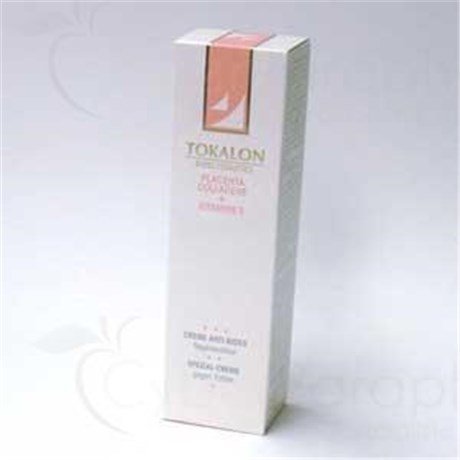 TOKALON CRÈME ANTIRIDE, Crème antiride régénératrice au placenta. - tube 50 ml