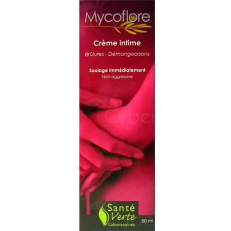 MYCOFLORE CREME INTIME protège la flore féminine 50 ml avec applicateur