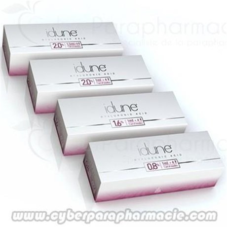 IDUNE acide hyaluronique 2% (4x1 ml)