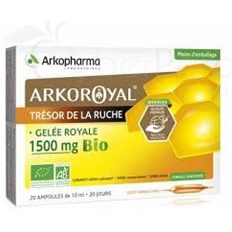 GELEE ROYALE BIO ARKO 1500MG AMP20