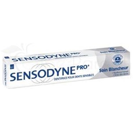 SENSODYNE PRO SOIN BLANCHEUR, Dentifrice fluoré, soin blancheur. - tube 75 ml
