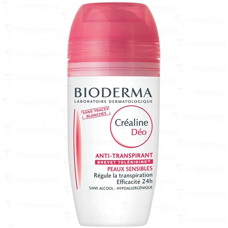 CRÉALINE DÉO, Déodorant anti-transpirant, roll-on 50 ml