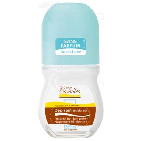 ROGE CAVAILLÈS DÉO SOIN RÉGULATEUR ROLL'ON, Roll'on déodorant, soin régulateur efficacité 48 heures. - fl 50 ml