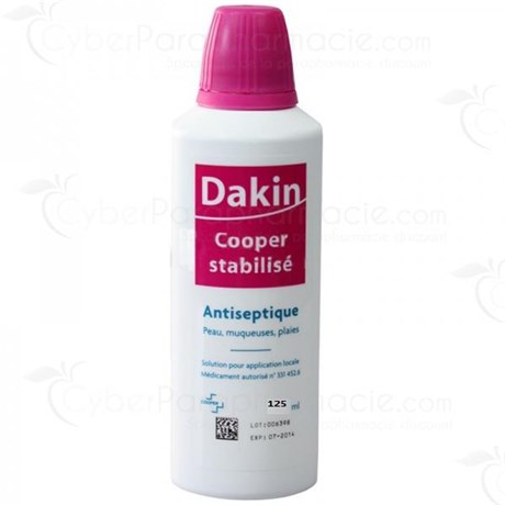 DAKIN STABILISE Solution pour application locale 125 ml