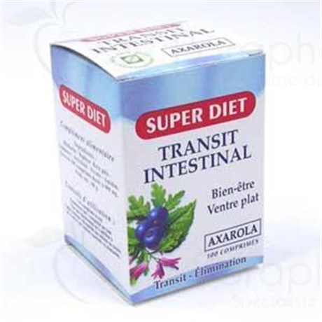 Axarola SUPERDIET, tablet, dietary supplement alimentary tract. - Fl 100