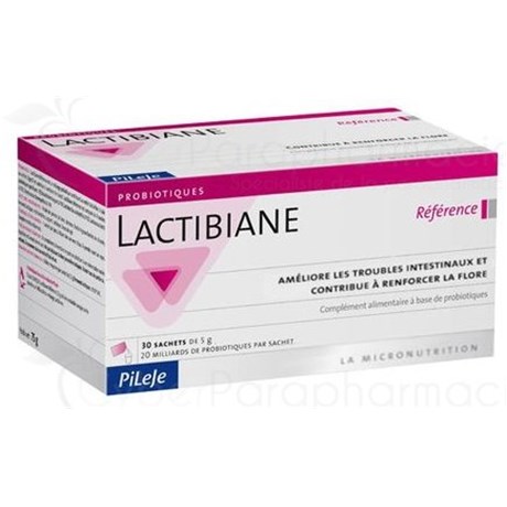 LACTIBIANE REFERENCE BAG 5G, probiotic dietary supplement. - Bt 30