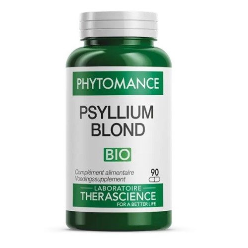 PHYTOMANCE PSYLLIUM BLOND ORGANIC 90 capsules Therascience