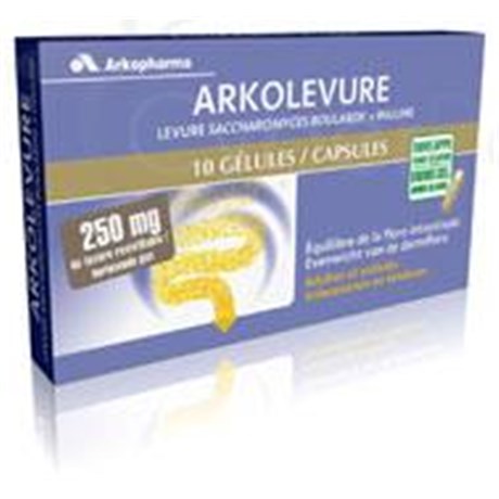 ARKOGÉLULES ARKOLEVURE BLISTER, Gélule, complément alimentaire probiotique. - bt 10
