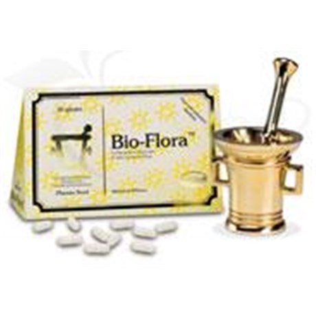 BIO FLORA, Capsule, complément alimentaire aux lactoferments. - bt 60