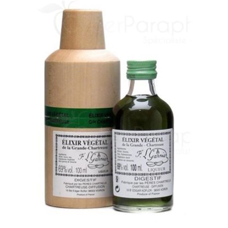 ELIXIR VÉGÉTAL DE LA GRANDE CHARTREUSE, Elixir végétal. - fl 100 ml