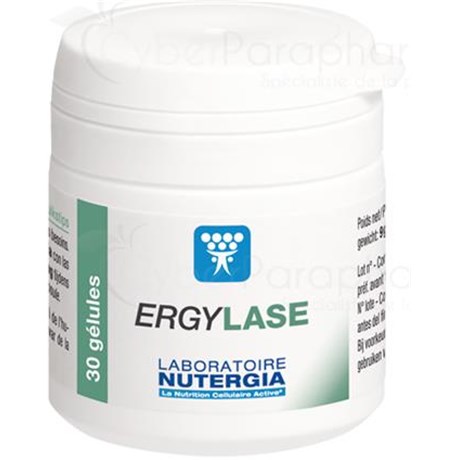 ERGYLASE, Gélule, complément alimentaire à visée digestive. - bt 30