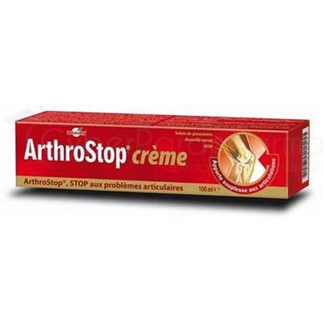 ARTHROSTOP CRÈME, Crème de massage apaisante et assouplissante à visée articulaire. - tube 100 ml