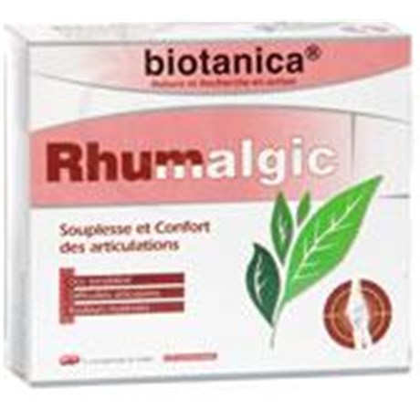 BIOTANICA RHUMALGIC, Comprimé, complément alimentaire à visée articulaire. - bt 45