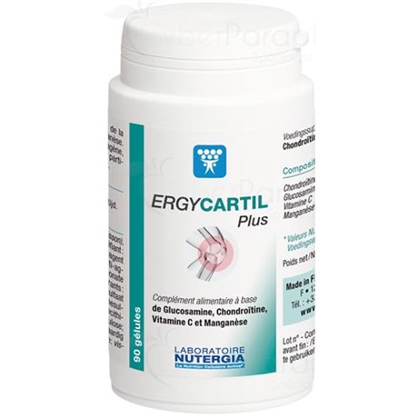 ERGYCARTIL PLUS, Gélule, complément alimentaire à visée articulaire. - pot 90