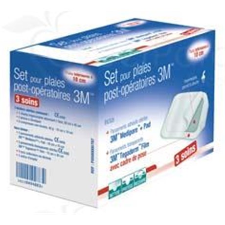 3M SET FOR WOUND POST SURGERY - Set cleaning and recovery for medium sutured wound is not infected - bt 3