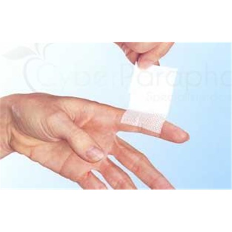 COVERMED, Plaster multiextensible, hypoallergenic, precut. 3.8 cm x 3.8 cm (ref. 72158-00004) - bt 1000