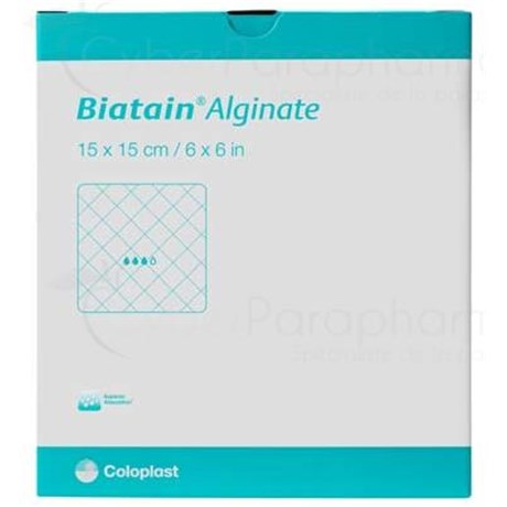 Contreet Alginate, Alginate Dressing and carboxymethylcellulose, for heavily exuding wounds. 15 cm x 15 cm (ref. 37152) - bt 10