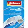 ELASTOPLAST SENSITIVE, precut adhesive dressing with silver, special sensitive skin. - Bt 20