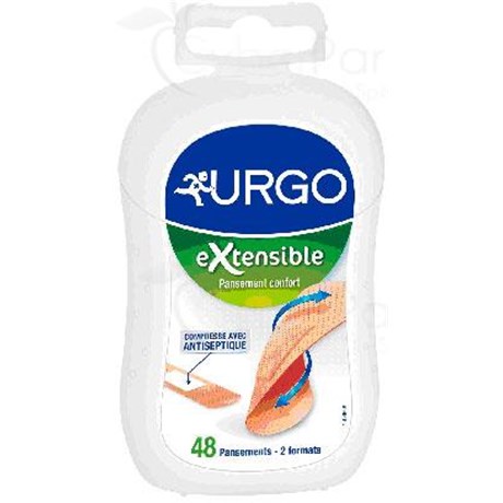 STRETCH BANDAGE Urgo, Plaster antiseptic, precut - bt 48