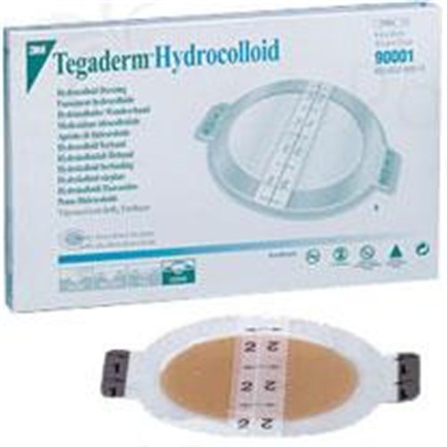 TEGADERM Hydrocolloid, Hydrocolloid dressing sterile adhesive. 17 cm x 20 cm - 10 bt