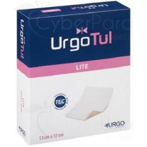 URGOTUL LITE 10x20cm dressing hydrocellular of lipid-colloid technology extramince 16