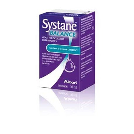 SYSTANE BALANCE Ophthalmic lubricating solution for ocular instillation, fl 10 ml