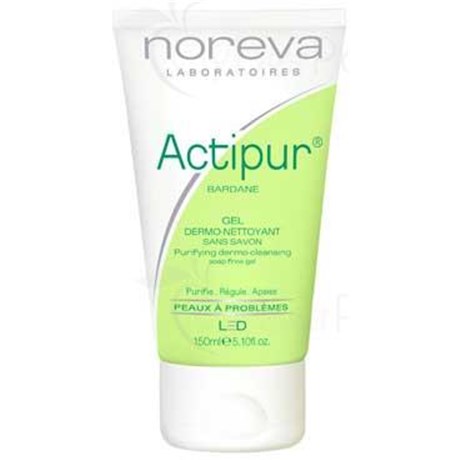 Actipur DERMONETTOYANT GEL SOAP FREE Gel dermonettoyant without soap burdock extract. - Tube 150 ml