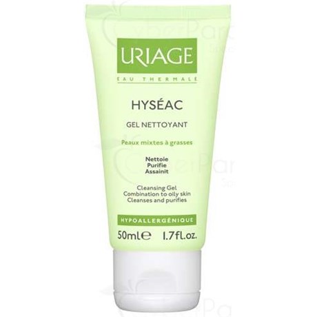 HYSEAC CLEANSING GEL, Mild Gel Cleanser. - Tube 150 ml